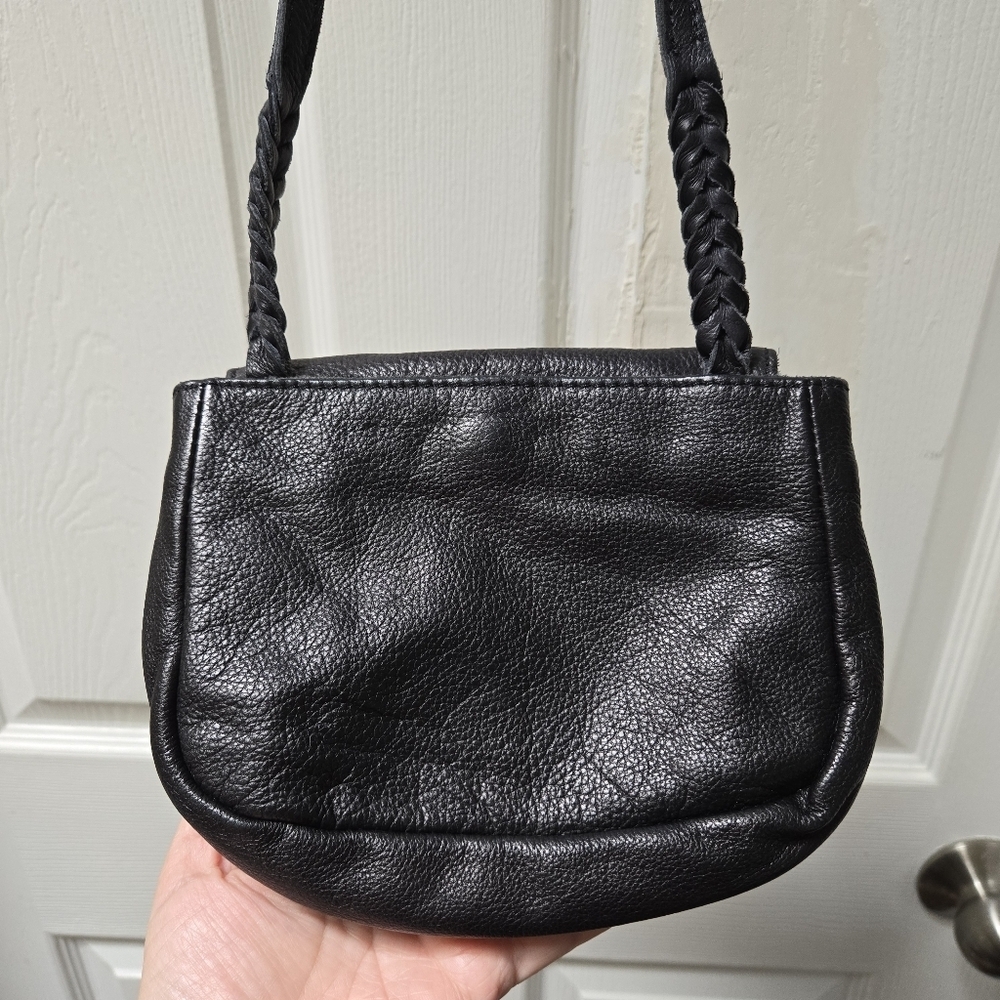 Liebeskind Berlin Black Kawai Double Dye Crossbody Purse - Picture 6 of 9